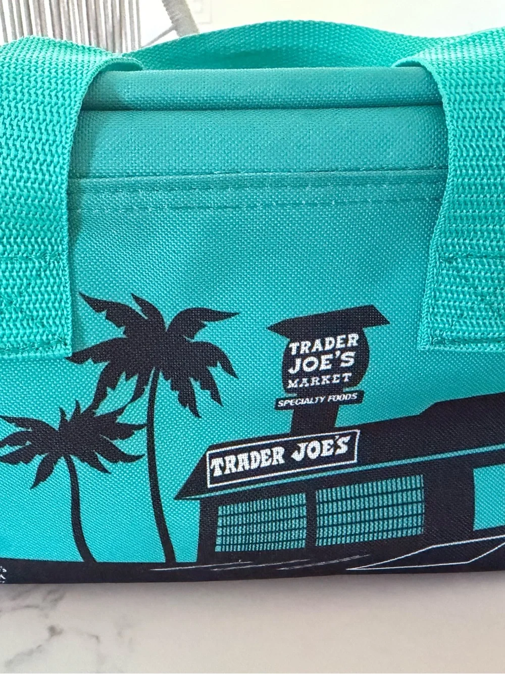 TWO Trader Joe’s Mini insulated bag - Green / Teal